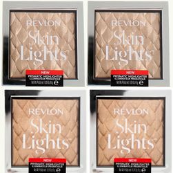 4 Pieces Of Revlon Skin Light Highlighter In Different Shades