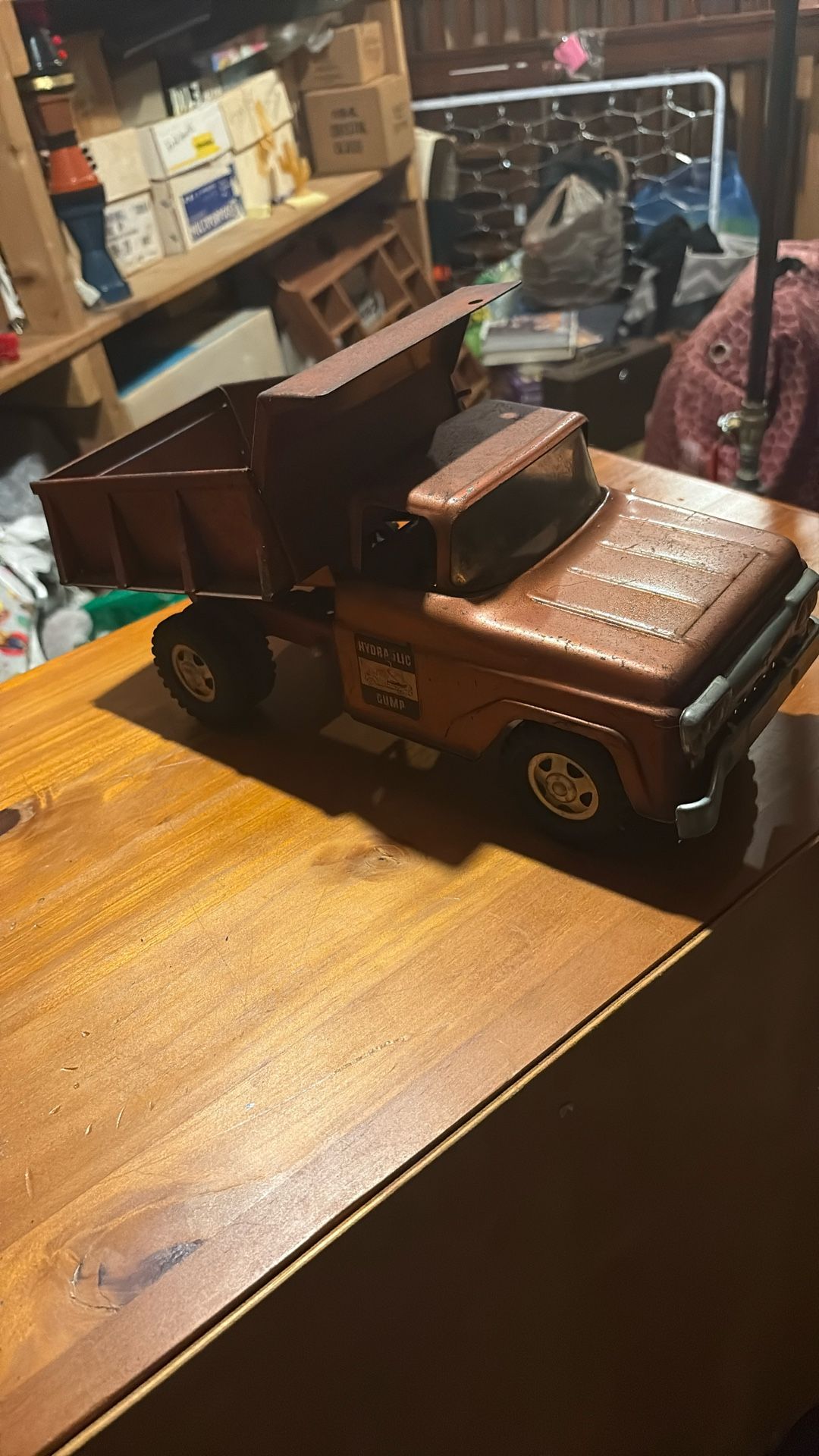Vintage Tonya Hydraulic Dump Truck