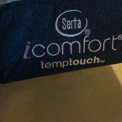 Serta Temperature Controller Foam Mattress + Bed Base 