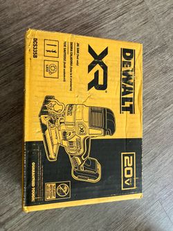 Dewalt jig saw new