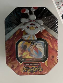 Pokémon Cards TCG Galar Partners Tin (Cinderace V) Sword & Shield era brand new and sealed