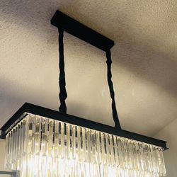 Crystal Chandeliers Black