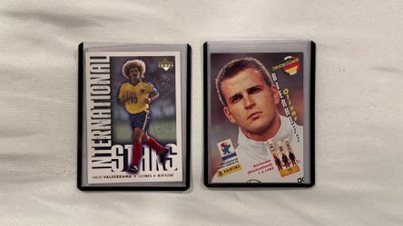 Carlos Valderrama, Oliver Bierhoff