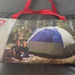 Coleman 6-Person Sundome Dome Camping Tent, Blue