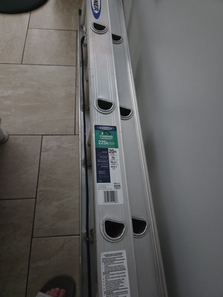 Ladder 20ft.Brand New.