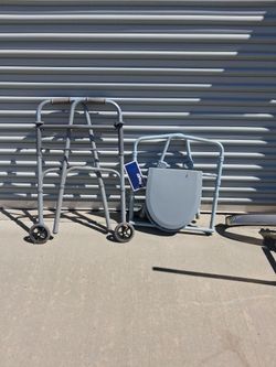 Assist walker and seat $30