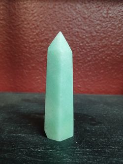 Green Aventurine Crystal Stone Tower