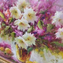 floral Oil Painting 