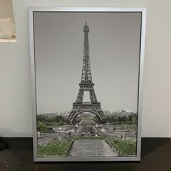✨ Vintage IKEA VILSHULT – Eiffel Tower Framed Wall Art | Luxury Home Décor