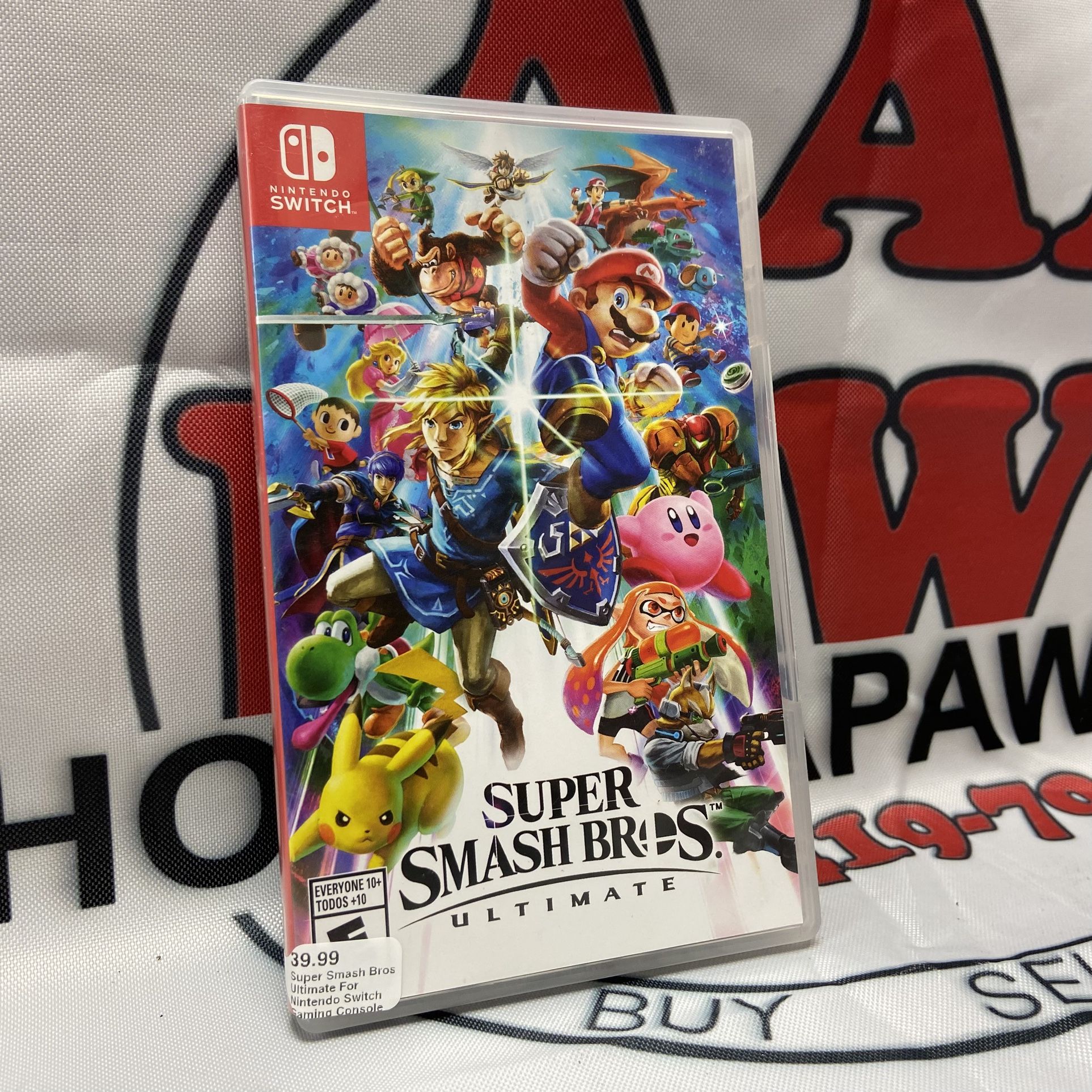 Super Smash Bros Ultimate For Nintendo Switch 11055848