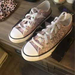 Glitter Pink Converse