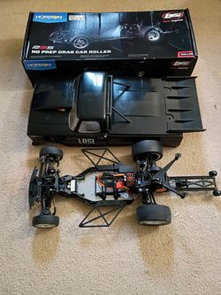Losi 1/10 68 Ford F100 Drag Truck Brushless RTR Black