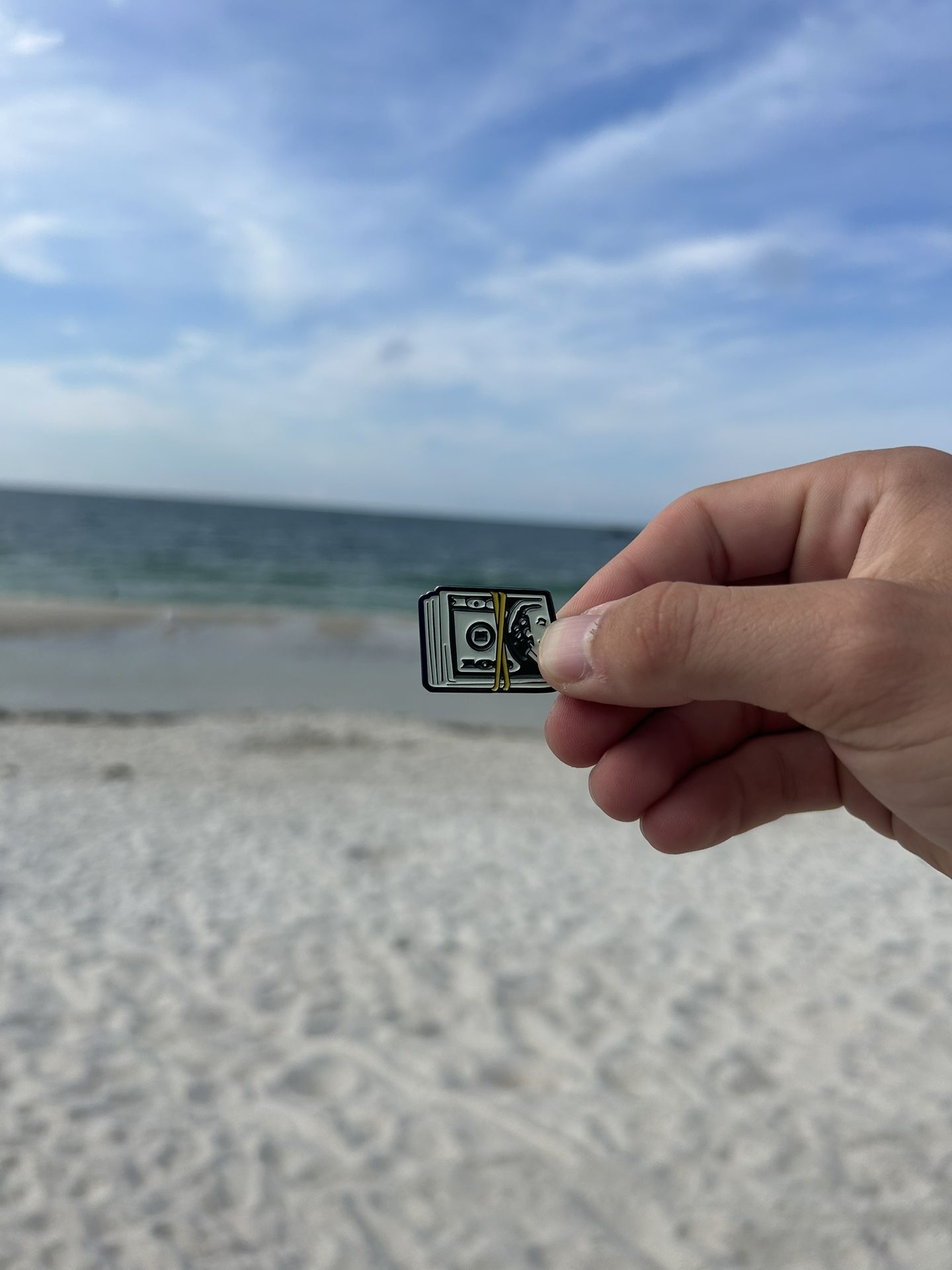 Hundred Dollar Bill Ball Marker