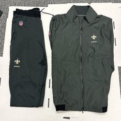On Field Nike Saints Travel Suit