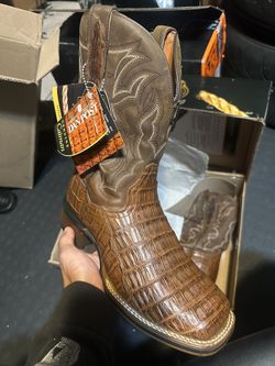 Dan Post Apache Caiman Western Boots