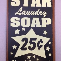 Vintage Laundry Room Sign 