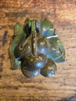 Antique cast iron door knocker