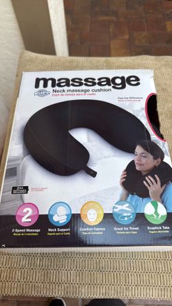 Neck massage cushion
