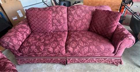 Sofa and love seat