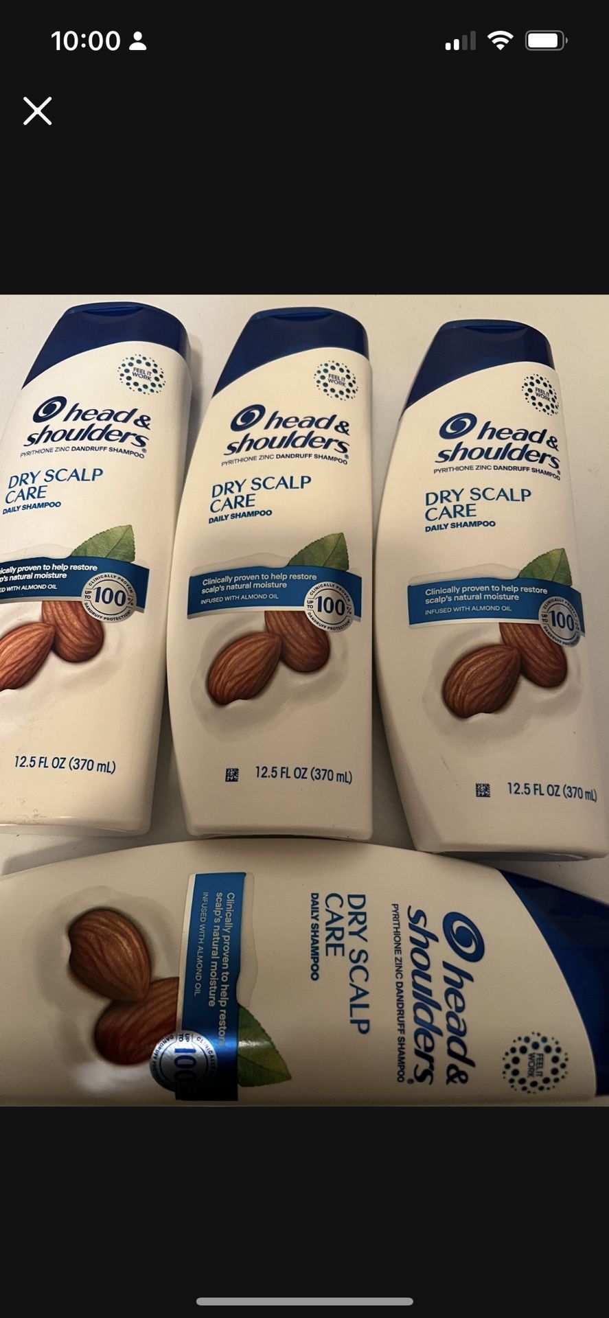 Head&shoulder Shampoo And Conditioner $4 Each Or 3/$10