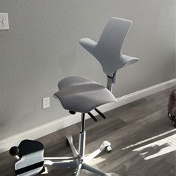 HAG Chair with Footstool