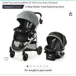 Child Tray And Snugride 35 Infant Car Seat 