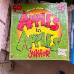 Apples to apples Junior game three dollars