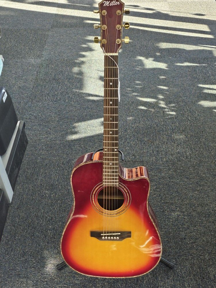 Don R. Miller Acoustic Guitar. ASK FOR RYAN. #10(contact info removed)