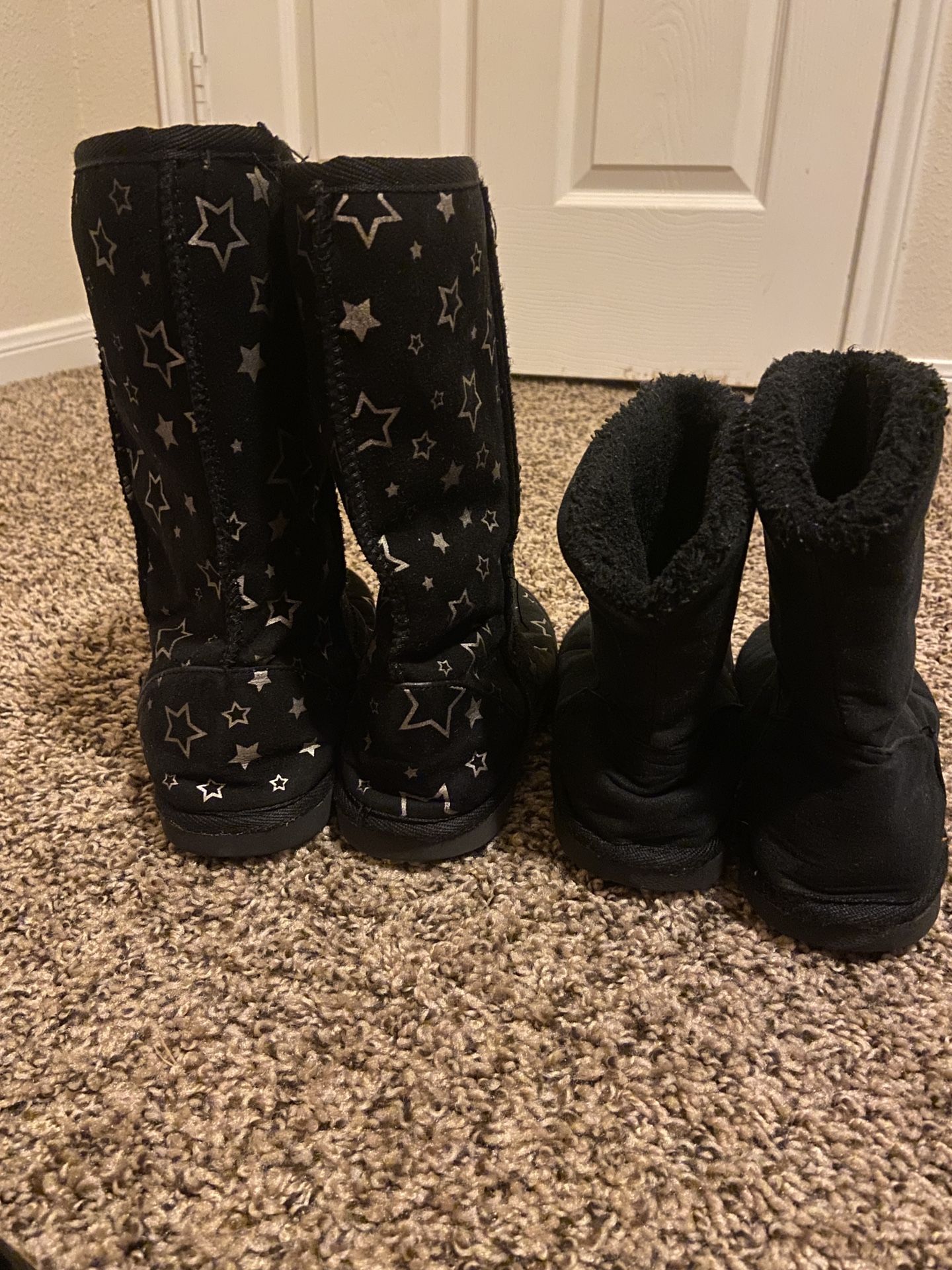 Girls Boots Size 1 &2.  