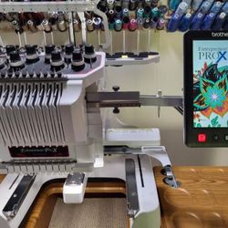 Brother - PR1050X Bundle w/Koala 10-needle Embroidery Stand