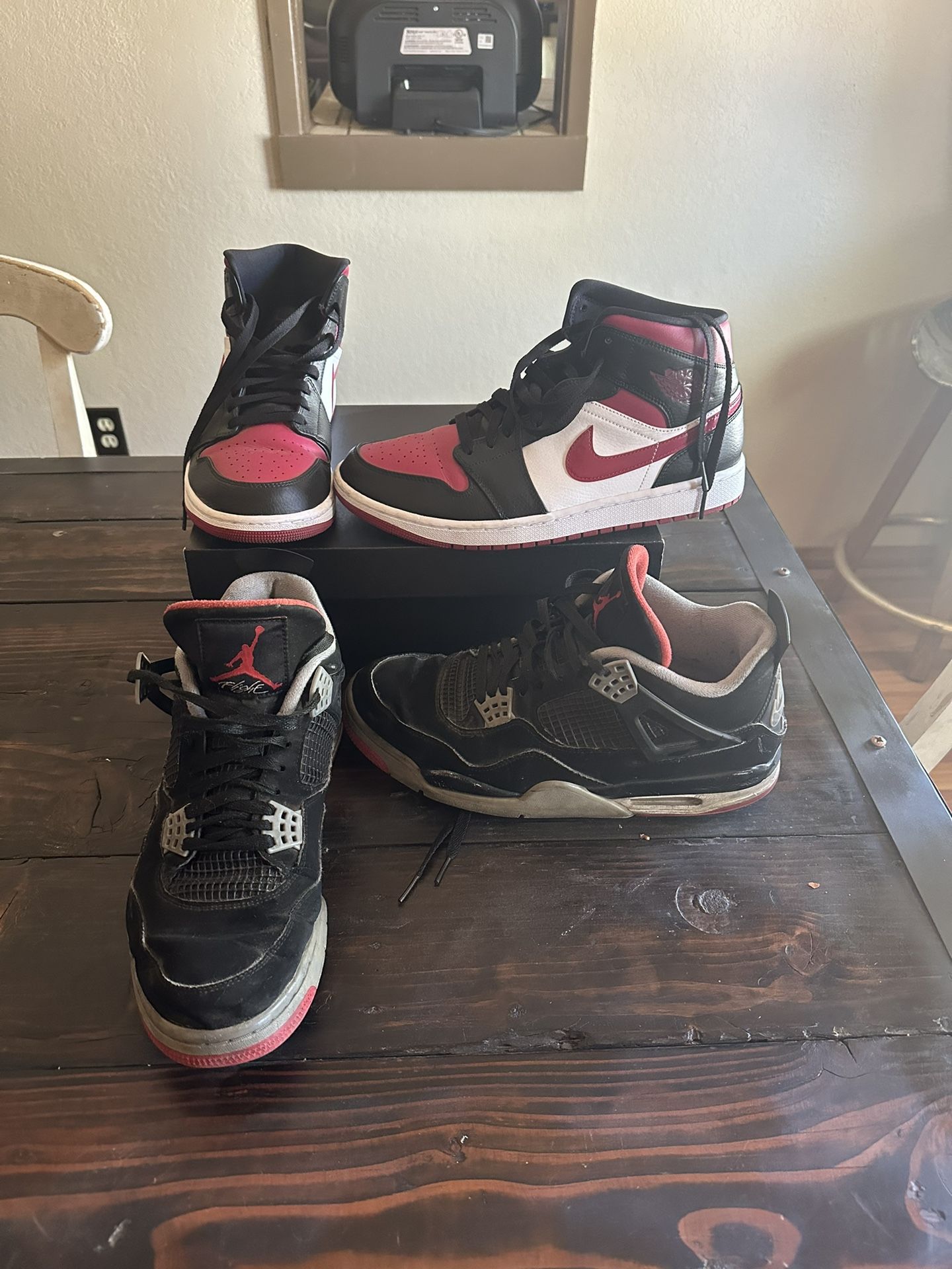 Jordan 1 and Jordan 4 For Sale