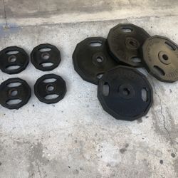 Weights Plates 45lbs 10lbs