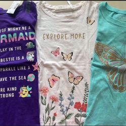 New Girls Short Sleeve , 5-6Y 