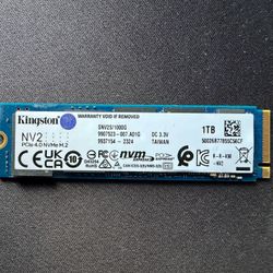 Kingston NV2 1TB PCIe 4.0 NVMe M.2