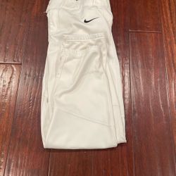 Used In Good Condition Nike Solid White Baseball Pants