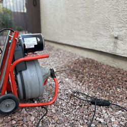 Snake tool machine cleaning