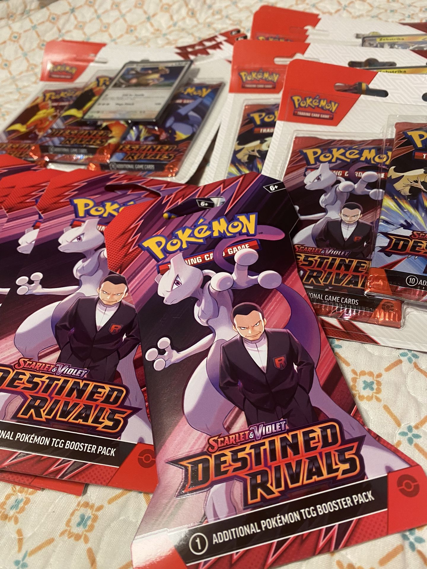 Pokemon Destined Rivals Tree hanger blister packs