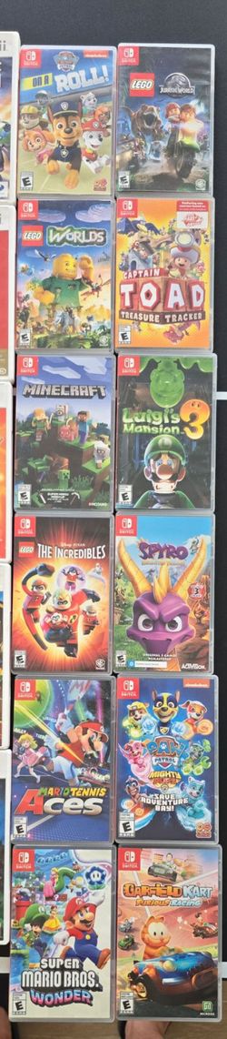 Nintendo Switch Game Bundle 🔥 Mario, Luigi’s Mansion, Minecraft & More – 10+ Games