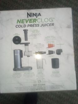 Ninja Never Clog Cold Press Juicer