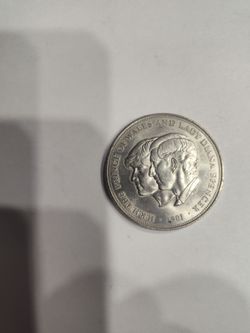 1981 Prince Charles & Lady Diana Spencer Commemorative Coin