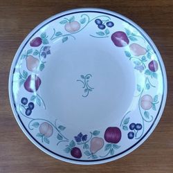 Vintage Princess House Orchard Medley Shallow Serving Bowl 
