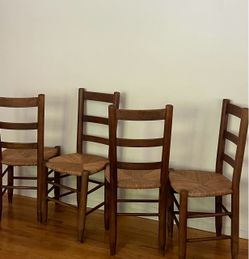 Vintage French Perriand Style Dining Chairs