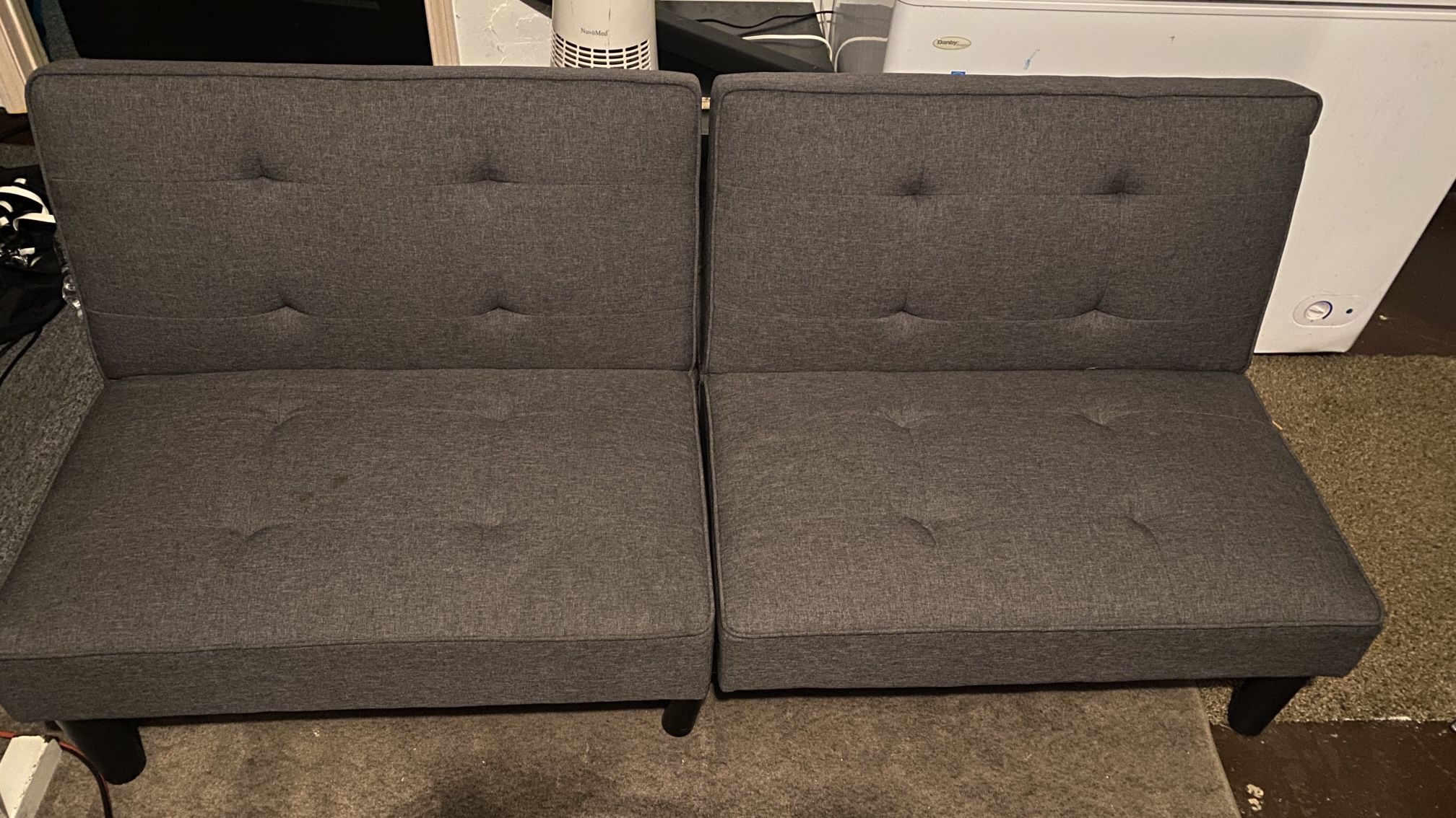 Two piece futon 
