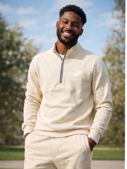 Nike Cream Quarter Zip
