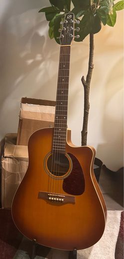 Seagull Guitar Entourage Rustic CW QI - Rustic Burst