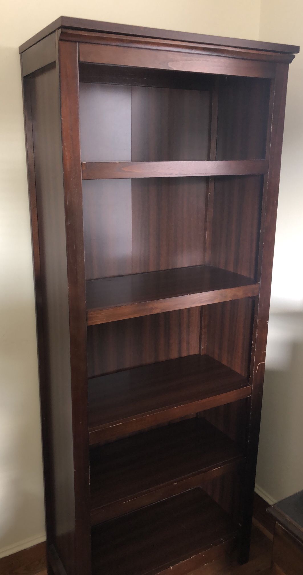 6 Foot Tall  Bookcase GC 