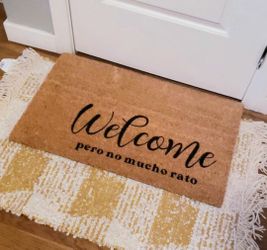 Christmas gift custom doormat