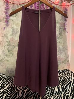 Plum Sleeveless Top