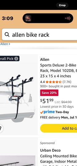 Bike Rack Allen