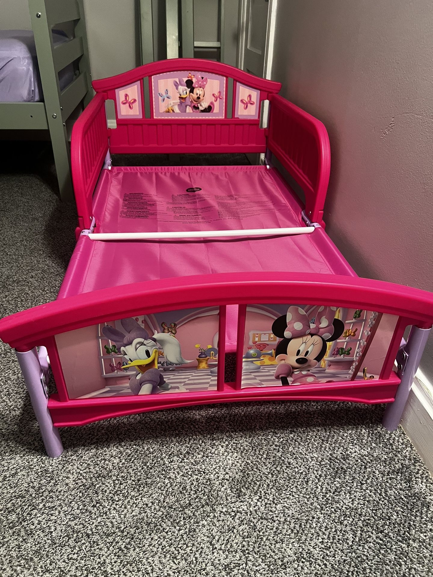 Minnie Mouse Toddler Bed 